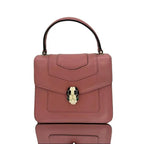 Bvlgari Serpenti crossbody bag Pink in Leather