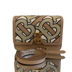 Burberry TB Flap Bag Monogram Intarsia Small