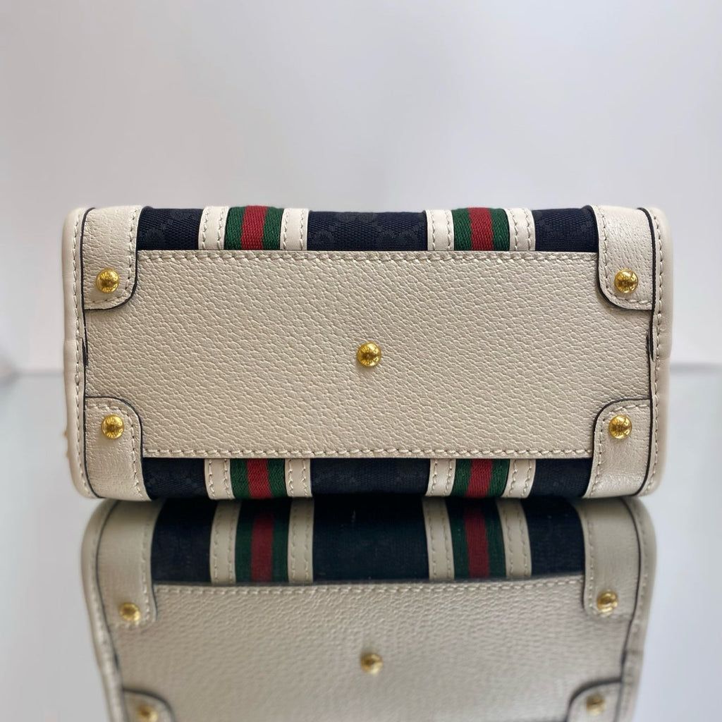 Gucci Ophidia GG Small Top Handle Boston Bag