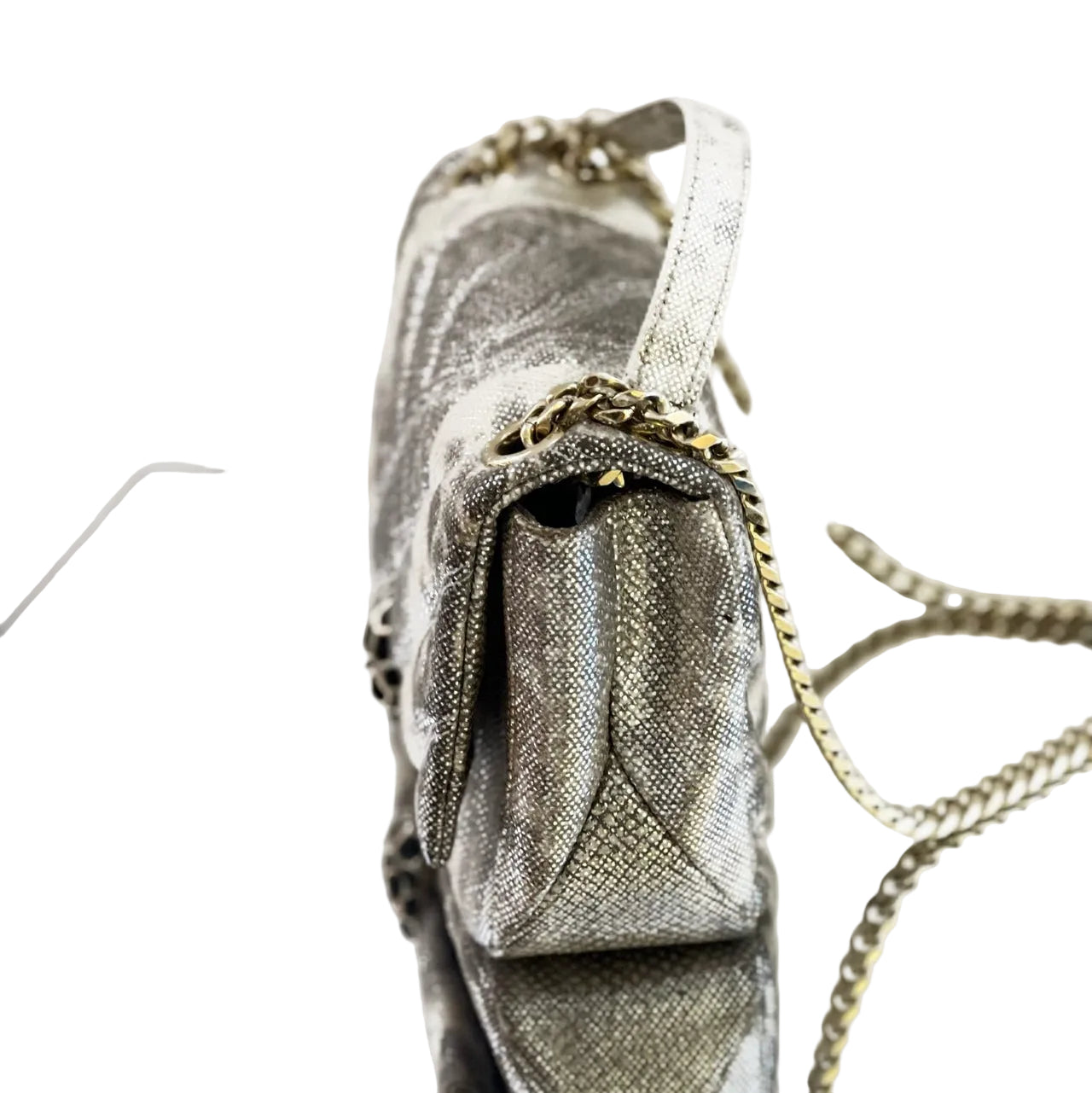 Bvlgari Metallic Serpenti Forever Chain Shoulder Bag
