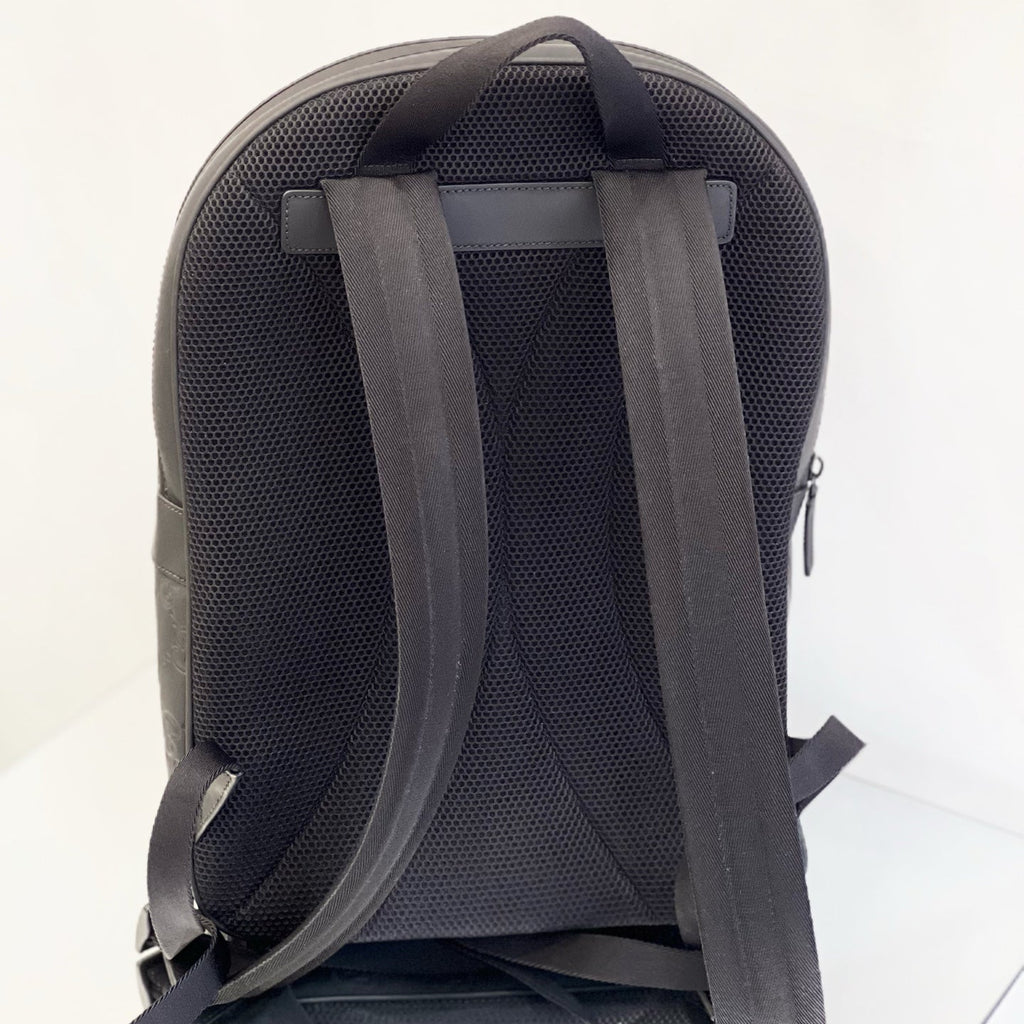 Gucci Signature GG Monogram Leather Backpack