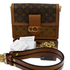 Louis Vuitton Dauphine MM - Monogram & Monogram Reverse Canvas - Gold Hardware