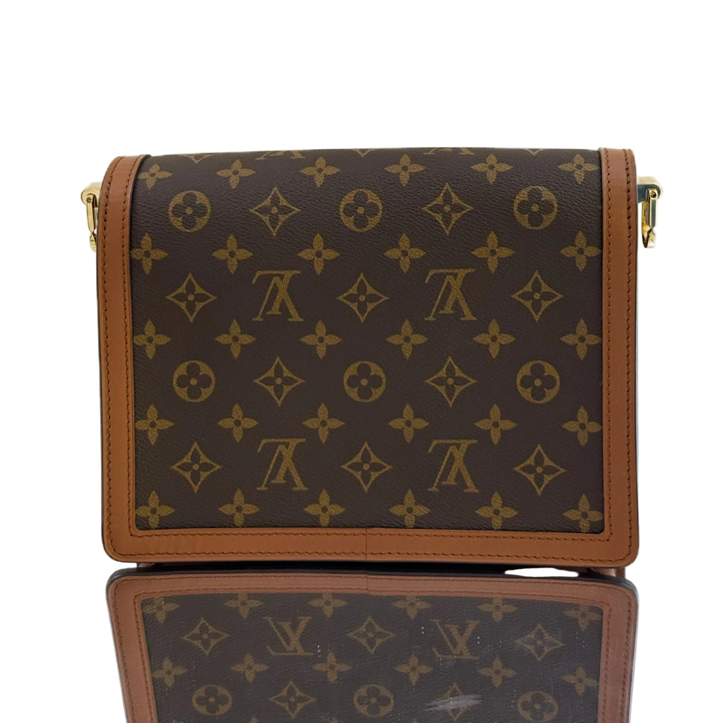 Louis Vuitton Dauphine MM - Monogram & Monogram Reverse Canvas - Gold Hardware