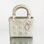 Lady Dior Small My ABCDior Bag Stone Grey Ultra-Matte Calfskin