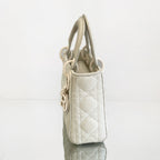 Lady Dior Small My ABCDior Bag Stone Grey Ultra-Matte Calfskin