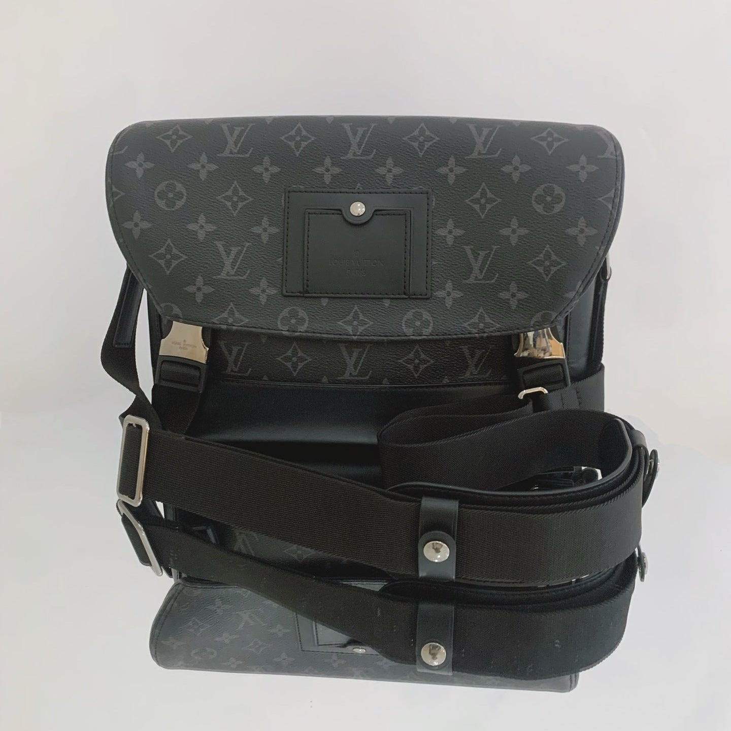 Louis Vuitton Messenger Voyager PM in Monogram Eclipse Canvas