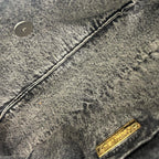 Chanel 19 Flap Bag Large Grey Acid Wash Denim