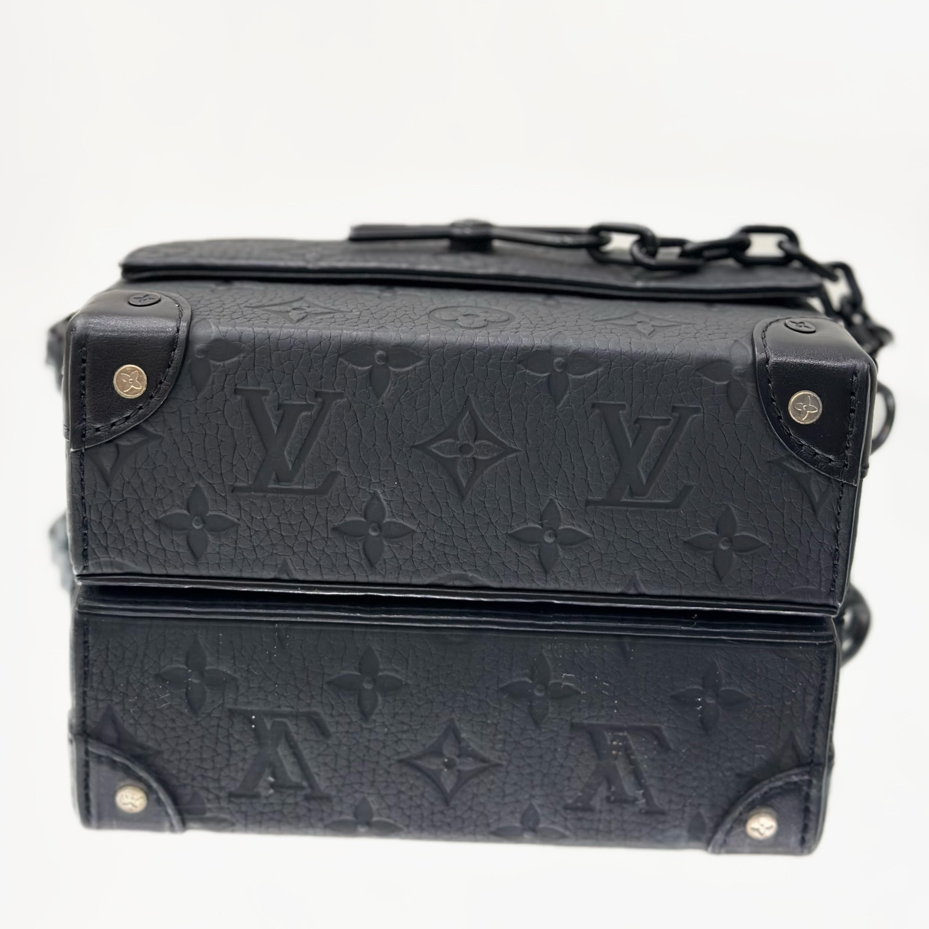 Louis Vuitton Monogram Taurillon Leather Steamer PM