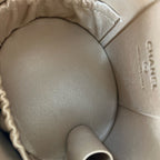 Chanel Quilted Caviar Small Vanity Case with Scrunchie Top Handle - Pink