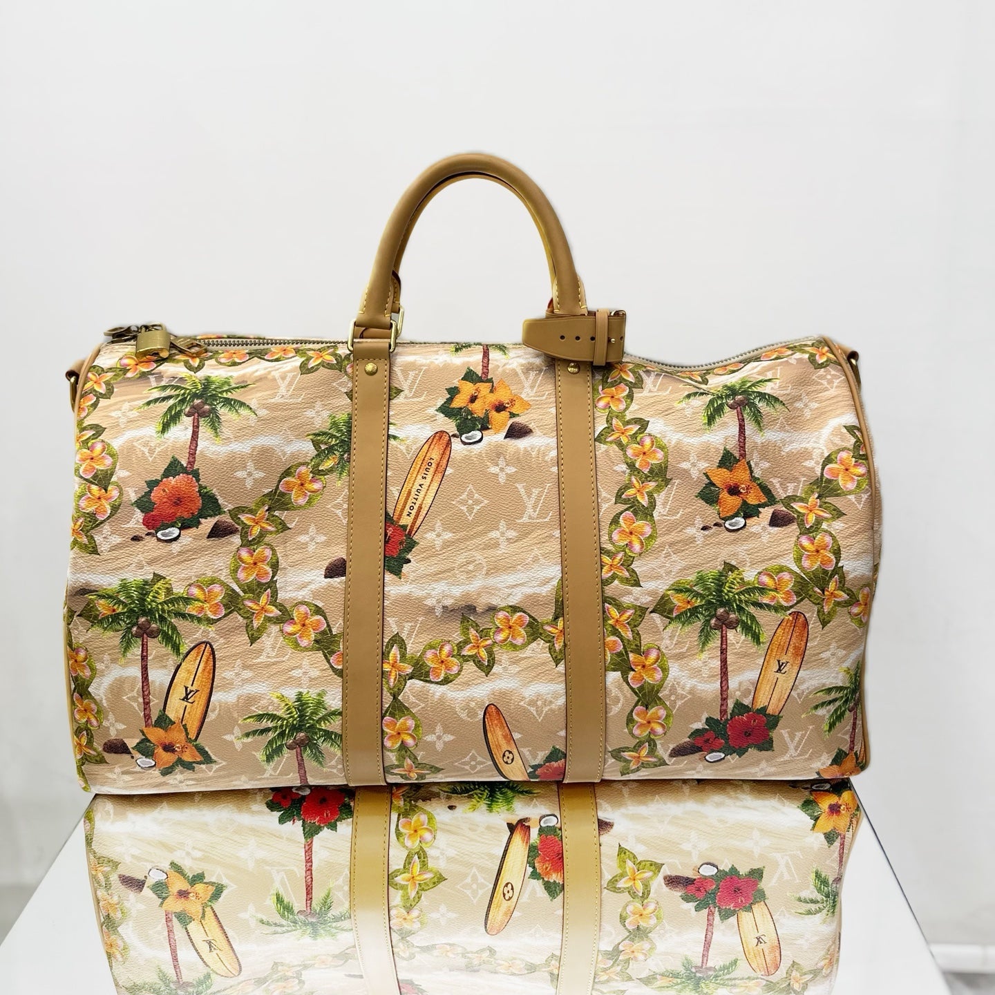 Louis Vuitton Monogram Surfin' Keepall Bandoulière 50