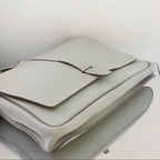 Hermès Steve Light Messenger Bag - Togo/Clemence Leather - Off-White