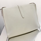 Hermès Steve Light Messenger Bag - Togo/Clemence Leather - Off-White