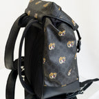 Gucci GG Supreme Tiger Head Print Backpack