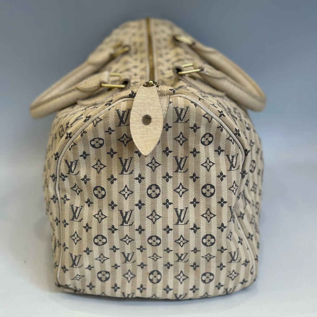 Louis Vuitton Monogram Mini Lin Croisette Speedy 30
