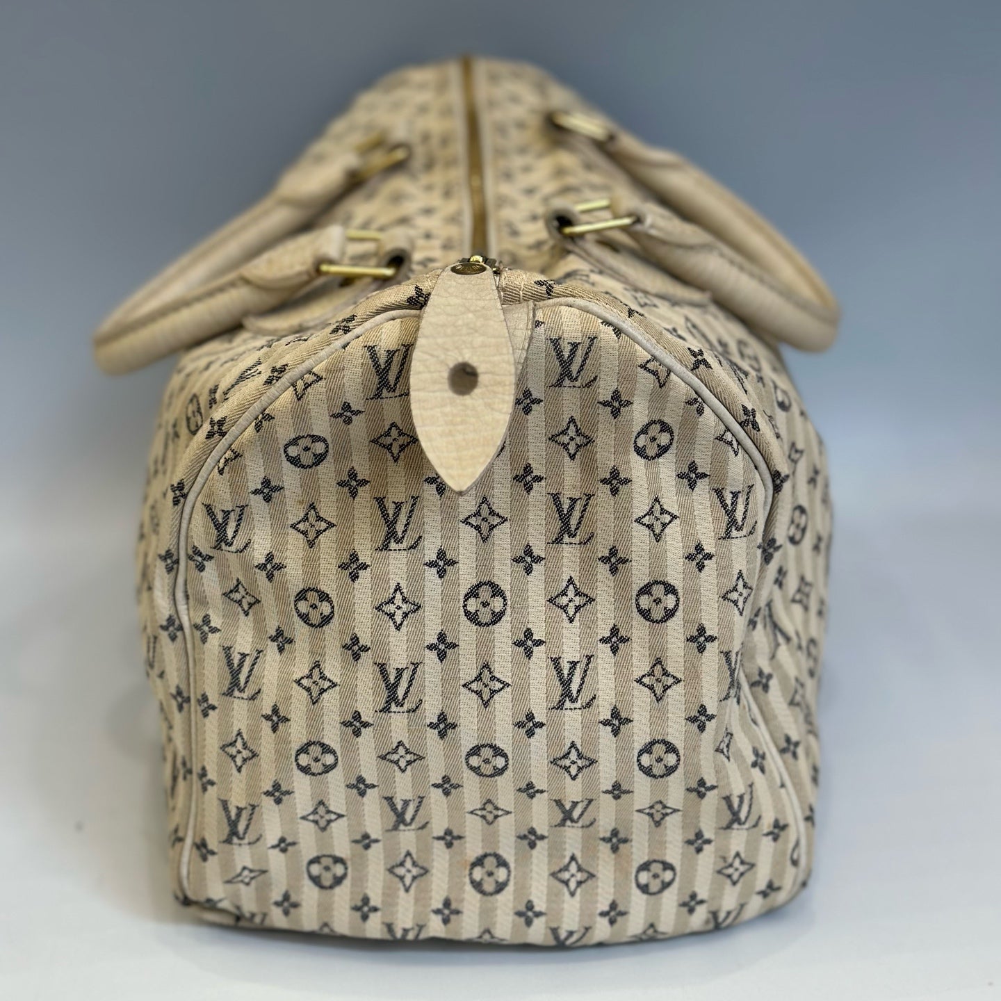 Louis Vuitton Monogram Mini Lin Croisette Speedy 30