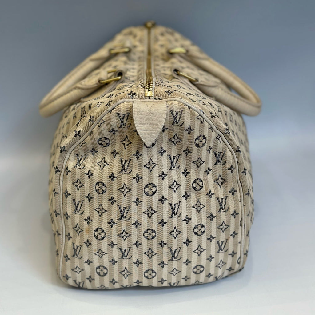 Louis Vuitton Monogram Mini Lin Croisette Speedy 30