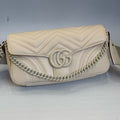 Gucci GG Marmont Matelassé Leather Belt Bag / Shoulder Bag