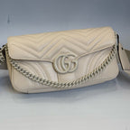Gucci GG Marmont Matelassé Leather Belt Bag / Shoulder Bag