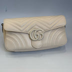 Gucci GG Marmont Matelassé Leather Belt Bag / Shoulder Bag