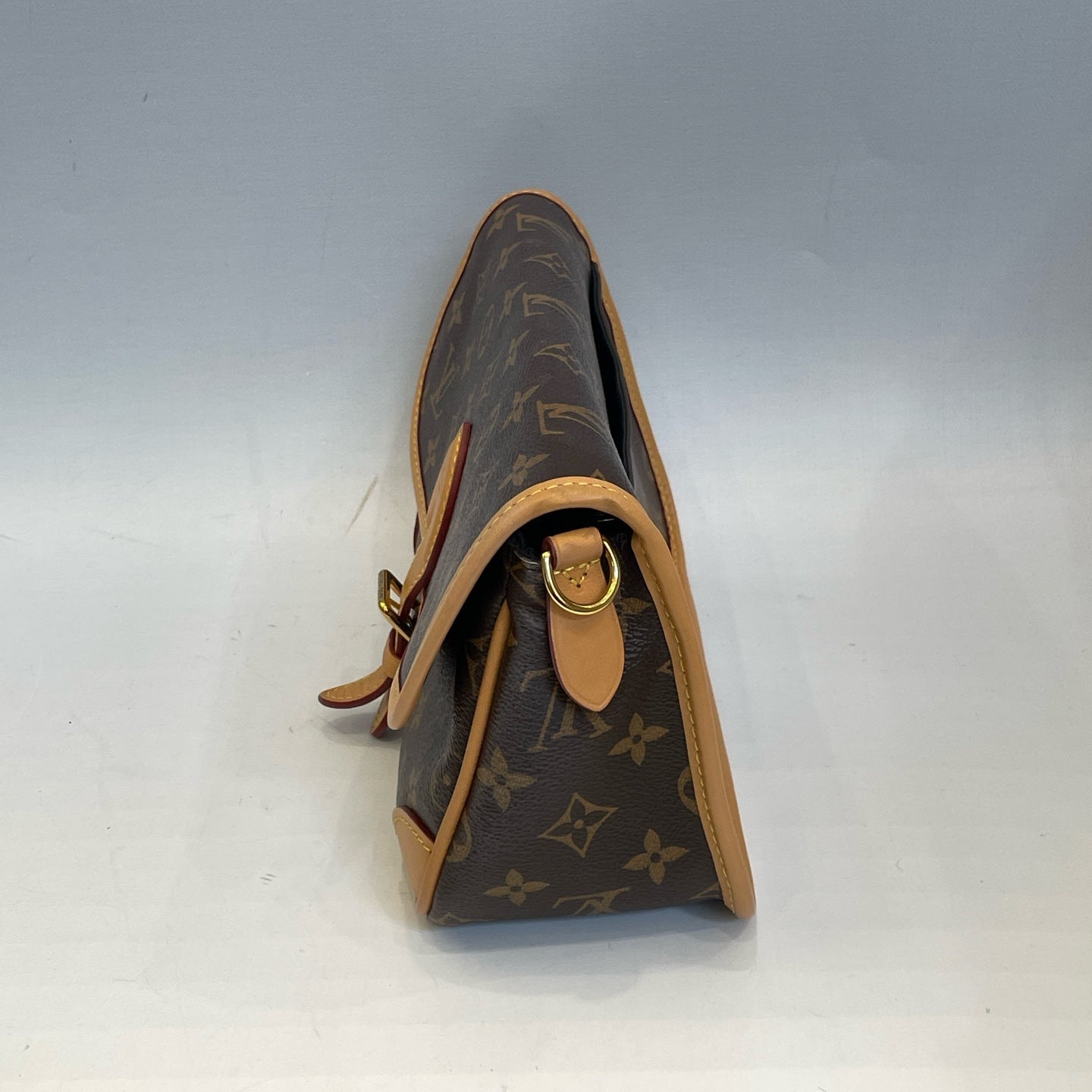 Louis Vuitton Diane in Monogram Canvas with Natural Vachetta Trim and Two Straps