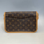 Louis Vuitton Diane in Monogram Canvas with Natural Vachetta Trim and Two Straps