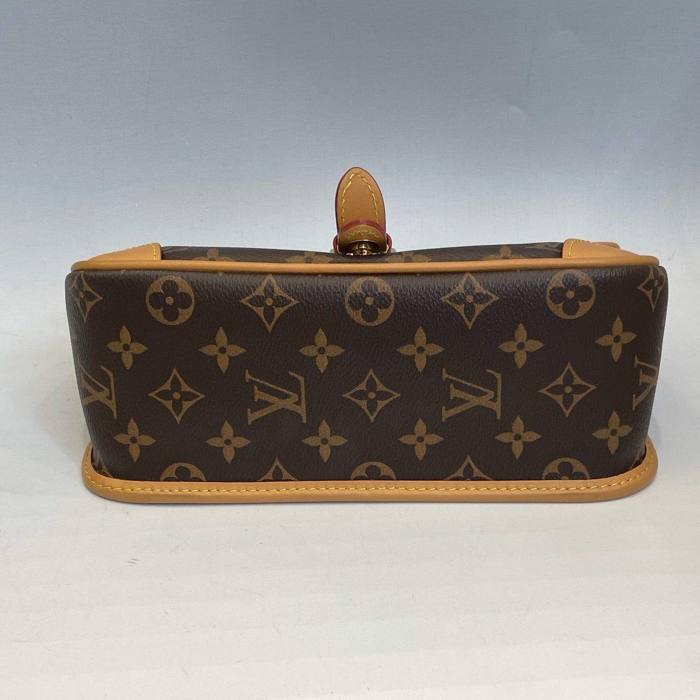 Louis Vuitton Diane in Monogram Canvas with Natural Vachetta Trim and Two Straps