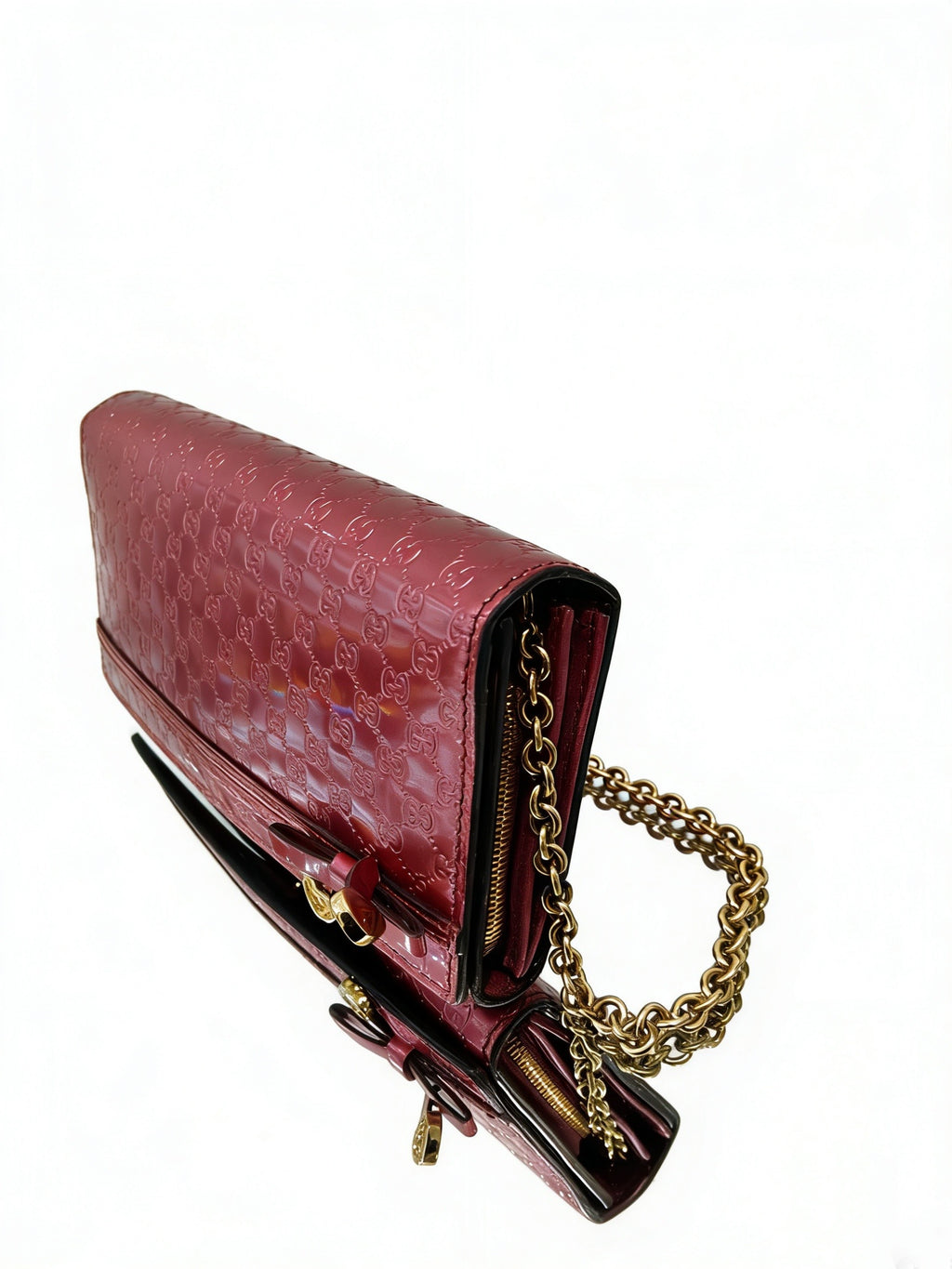 Gucci Red 19 cm long × 3.5 cm wide × 10.5 cm high
