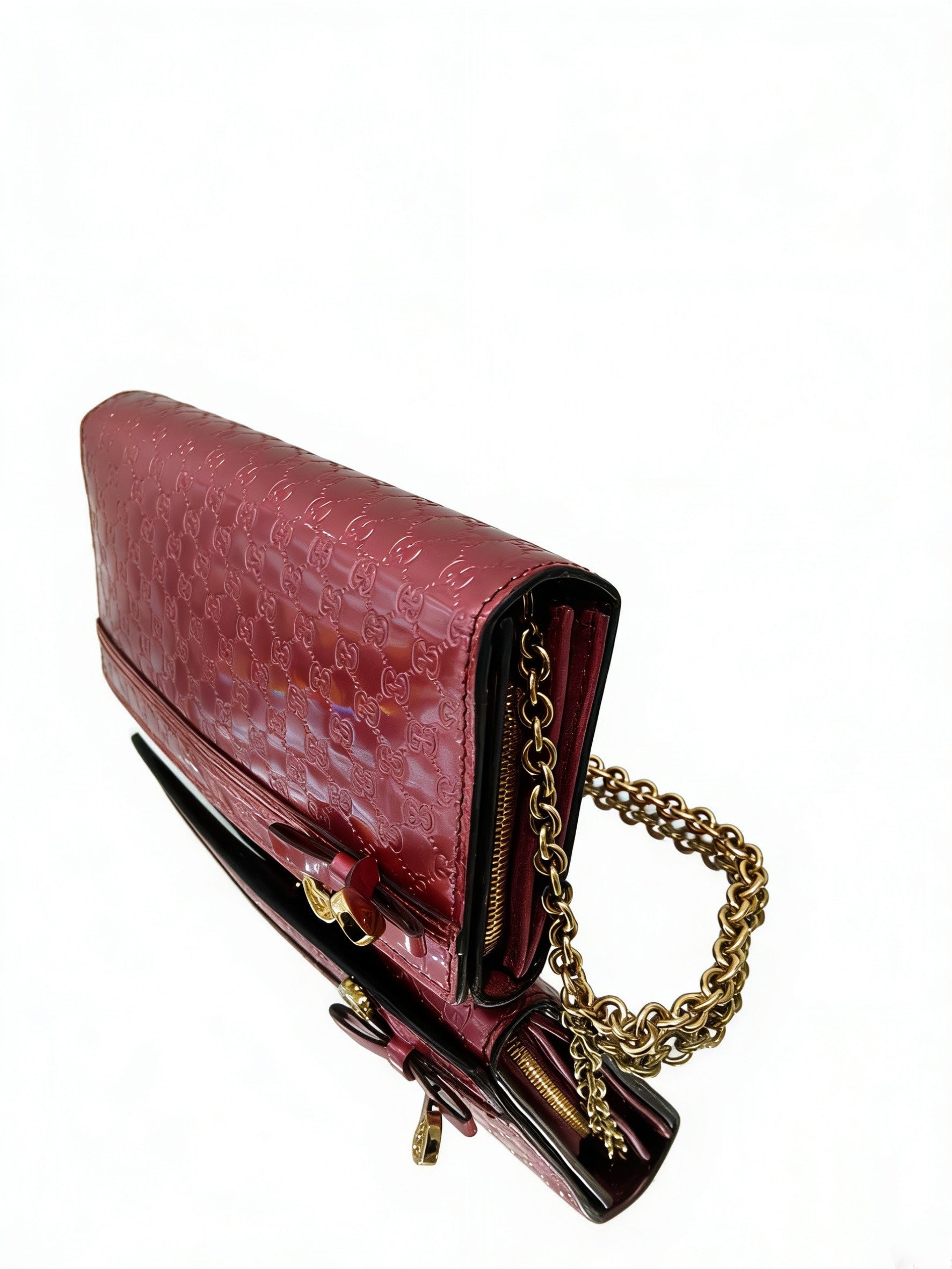 Gucci Red 19 cm long × 3.5 cm wide × 10.5 cm high