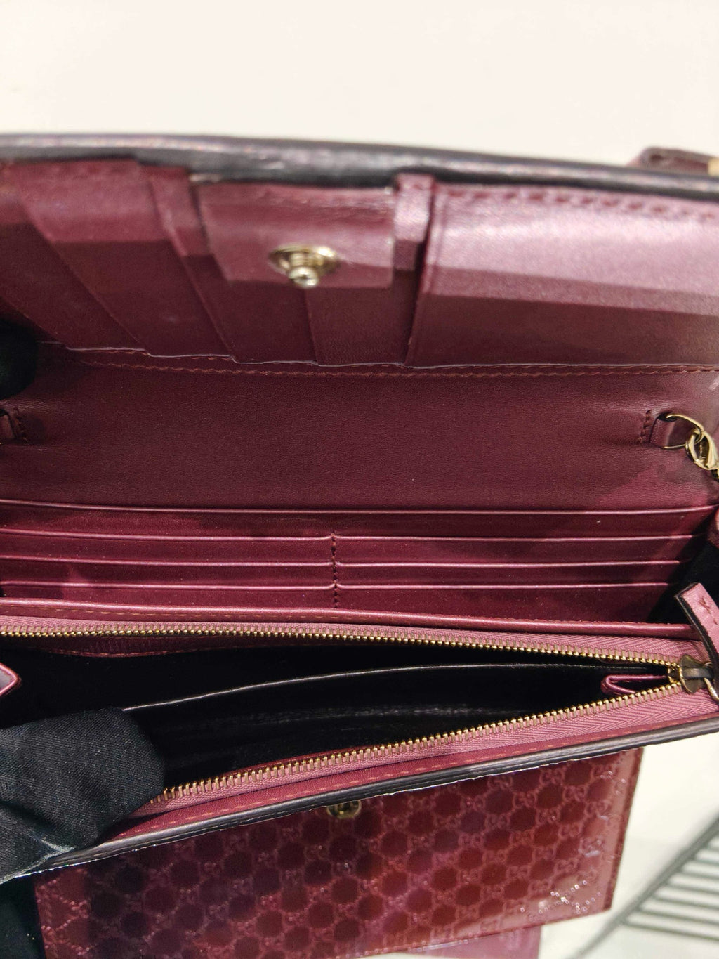 Gucci Red 19 cm long × 3.5 cm wide × 10.5 cm high