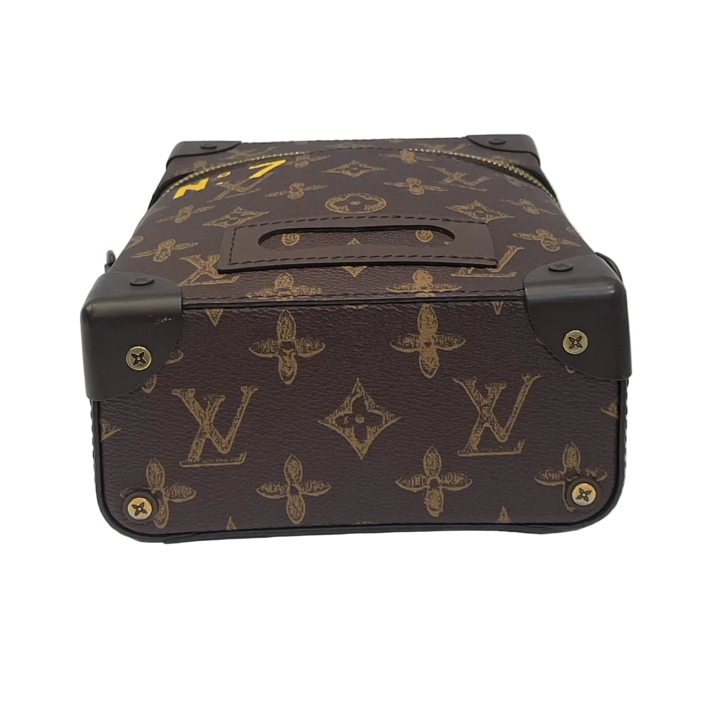 Louis Vuitton Soft Trunk Backpack Monogram - Virgil Abloh FW21 - Neon Green Handle