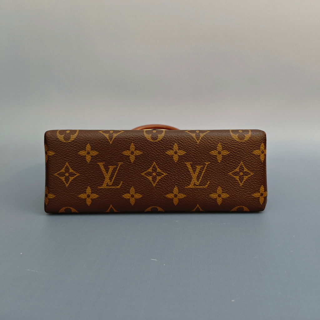 Louis Vuitton Locky BB in Monogram Canvas and Tan Leather