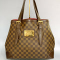 Louis Vuitton Hampstead PM – Damier Ebene Canvas with Gold-Tone Inventeur Plaque