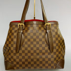 Louis Vuitton Hampstead PM – Damier Ebene Canvas with Gold-Tone Inventeur Plaque