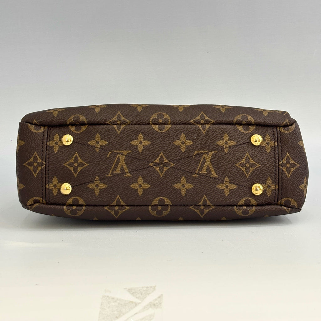 Louis Vuitton Pallas BB – Monogram Canvas with Cerise (Cherry) Leather Trim