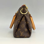 Louis Vuitton Pallas BB – Monogram Canvas with Cerise (Cherry) Leather Trim