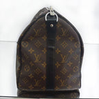 Louis Vuitton Keepall Bandoulière 45 – Monogram Canvas with Black Leather Trim
