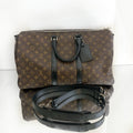 Louis Vuitton Keepall Bandoulière 45 – Monogram Canvas with Black Leather Trim