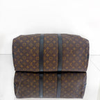 Louis Vuitton Keepall Bandoulière 45 – Monogram Canvas with Black Leather Trim