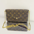 Louis Vuitton Félicie Pochette – Monogram Canvas with Fuchsia Interior & Removable Inserts