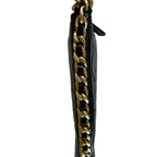 Chanel Quilted Lambskin Chain Hobo Bag – Large Black Handbag with Gold-Tone Hardware