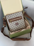 Gucci Interlocking G GG Supreme Small Messenger Bag