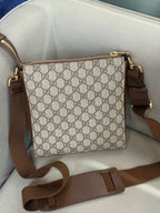 Gucci Interlocking G GG Supreme Small Messenger Bag