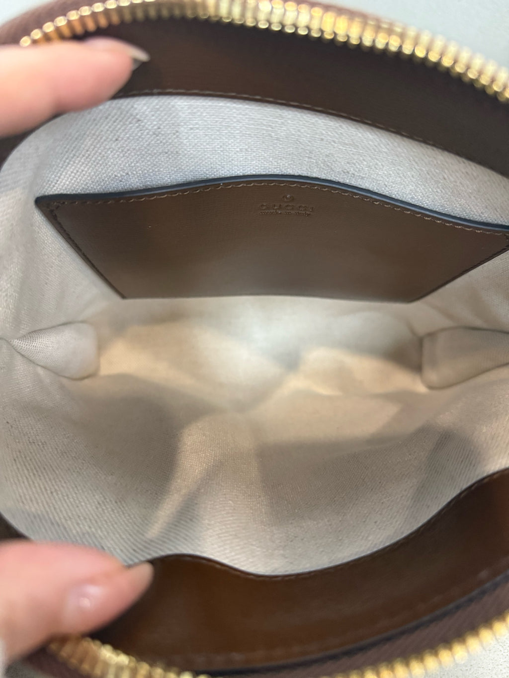 Gucci Interlocking G GG Supreme Small Messenger Bag