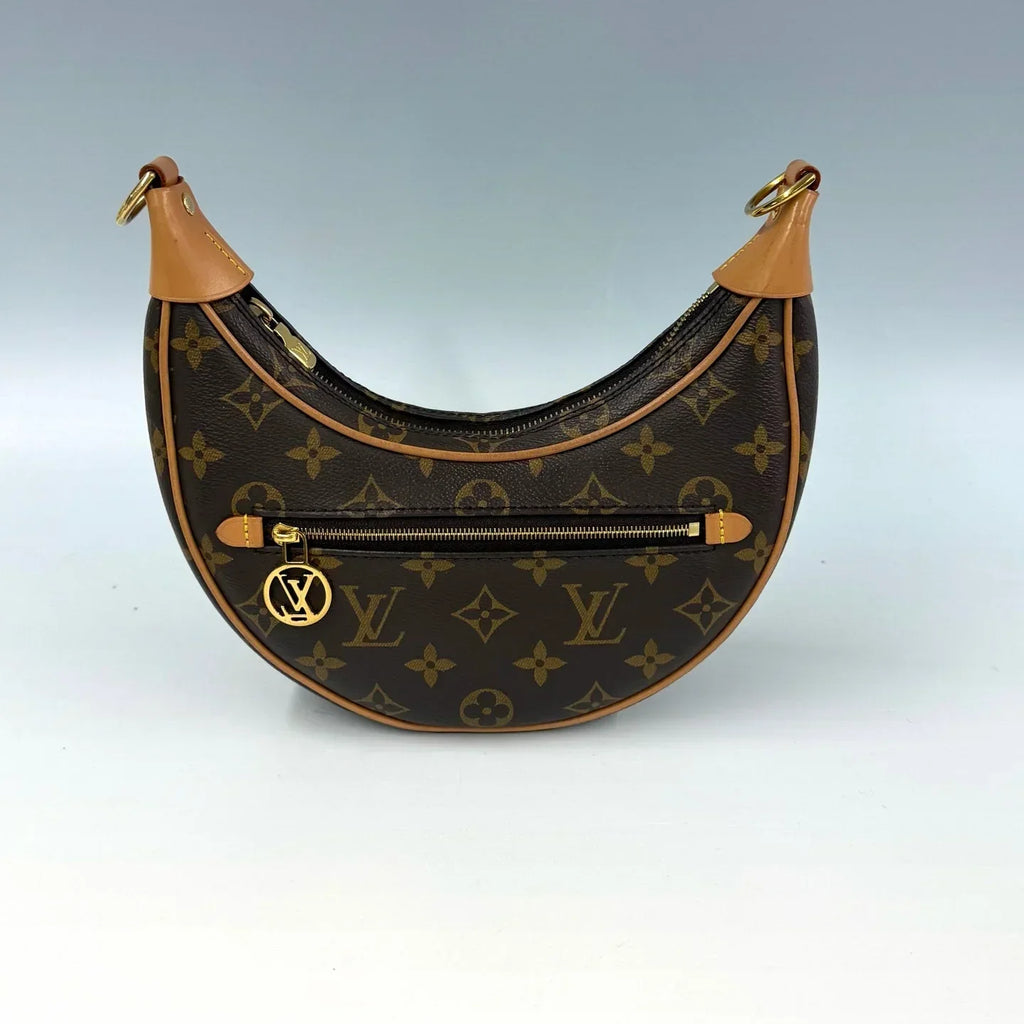 Louis Vuitton Loop Bag – Iconic Monogram Canvas Half-Moon Bag with LV Circle Zip Pull