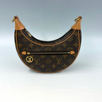 Louis Vuitton Loop Bag – Iconic Monogram Canvas Half-Moon Bag with LV Circle Zip Pull