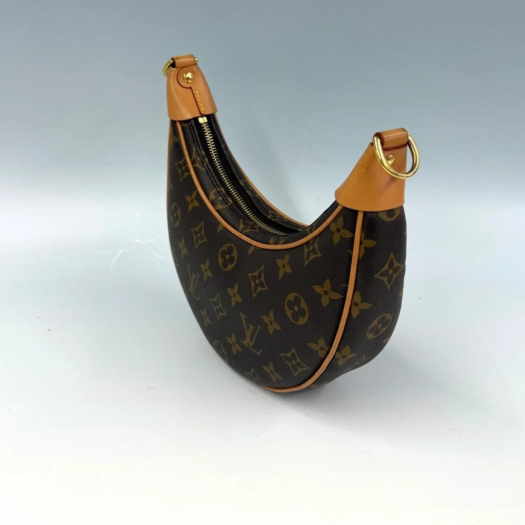 Louis Vuitton Loop Bag – Iconic Monogram Canvas Half-Moon Bag with LV Circle Zip Pull