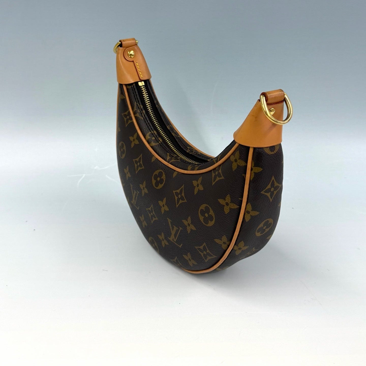 Louis Vuitton Loop Bag – Iconic Monogram Canvas Half-Moon Bag with LV Circle Zip Pull