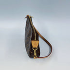 Louis Vuitton Pochette Accessoires – Iconic Monogram Canvas with Natural Vachetta Leather Strap