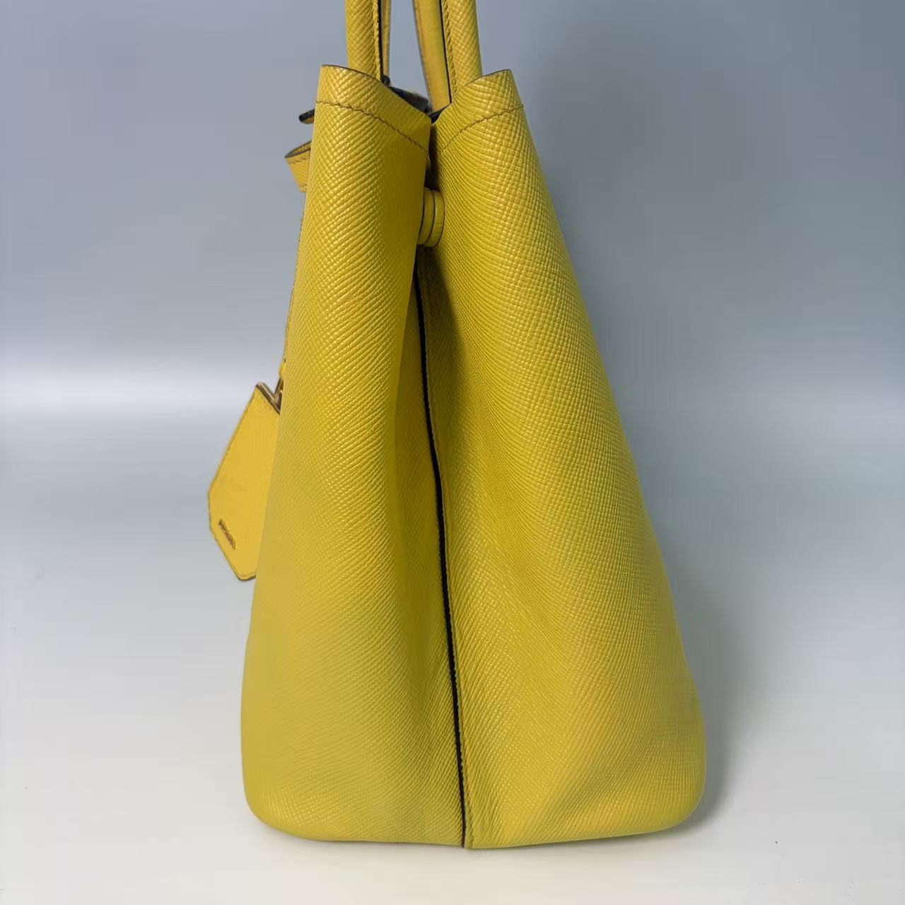 Prada Saffiano Cuir Medium Double Tote Bag