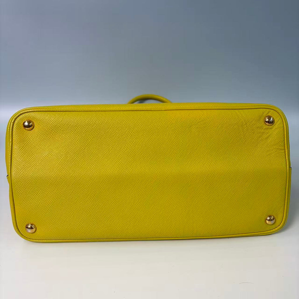 Prada Saffiano Cuir Medium Double Tote Bag